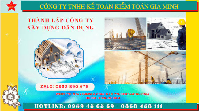 Kinh nghiệm thành lập công ty xây dựng dân dụng tại Tuyên Quang
