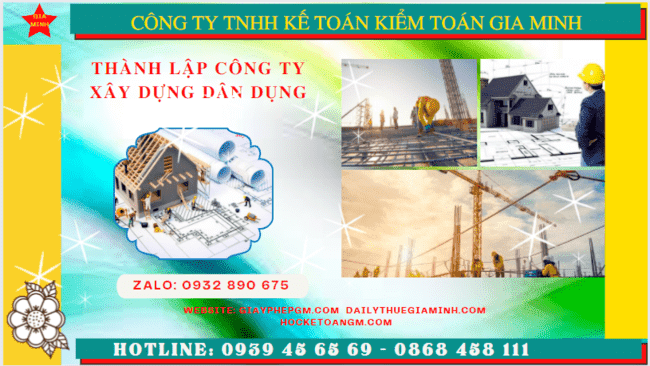 Kinh nghiệm thành lập công ty xây dựng dân dụng tại Vĩnh Long