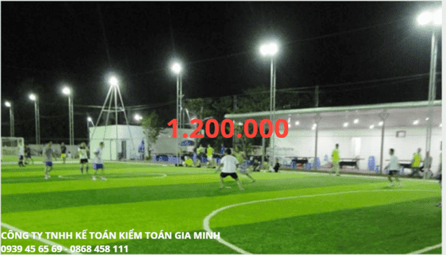 Đăng ký giấy phép kinh doanh sân bóng đá mini cỏ nhân tạo 5 Mở sân bóng đá mini tốn bao nhiêu tiền