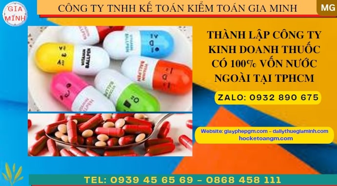 Thành lập công ty 100% vốn nước ngoài kinh doanh thuốc tại Thái Nguyên