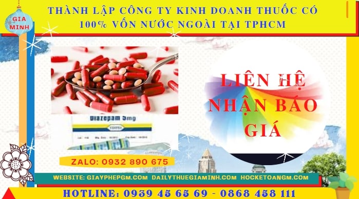 Thành lập công ty kinh doanh thuốc có 100% vốn nước ngoài tại Bạc Liêu 5 Thành lập công ty kinh doanh thuốc có 100% vốn nước ngoài tại Bạc Liêu hết bao nhiêu tiền