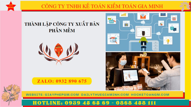 Thành lập công ty xuất bản phần mềm 4 Những điều cần lưu ý thành lập công ty xuất bản phần mềm