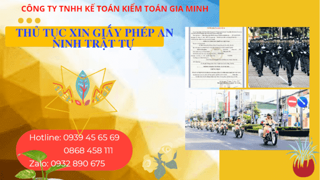 THỦ TỤC XIN GIẤY PHÉP AN NINH TRẬT TỰ TẠI TPHCM 4 Thủ tục cấp giấy chứng nhận đủ điều kiện an ninh trật tự tại TPHCM