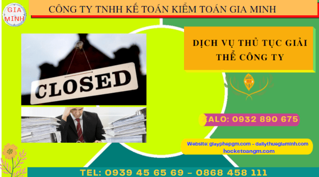 Dịch vụ thủ tục giải thể công ty tại Đắk Lắk 6 Dịch vụ thủ tục giải thể công ty tại Đắk Lắk