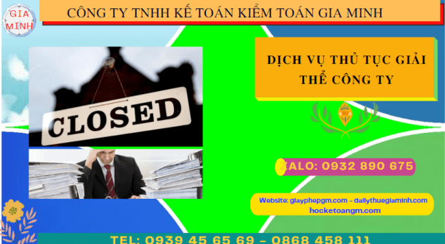 DỊCH VỤ THỦ TỤC GIẢI THỂ CÔNG TY TẠI THỪA THIÊN HUẾ 6 Dịch vụ thủ tục giải thể công ty tại Thừa Thiên Huế