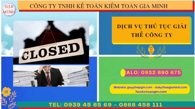 DỊCH VỤ THỦ TỤC GIẢI THỂ CÔNG TY TẠI VŨNG TÀU 6 Dịch vụ thủ tục giải thể công ty tại Vũng Tàu