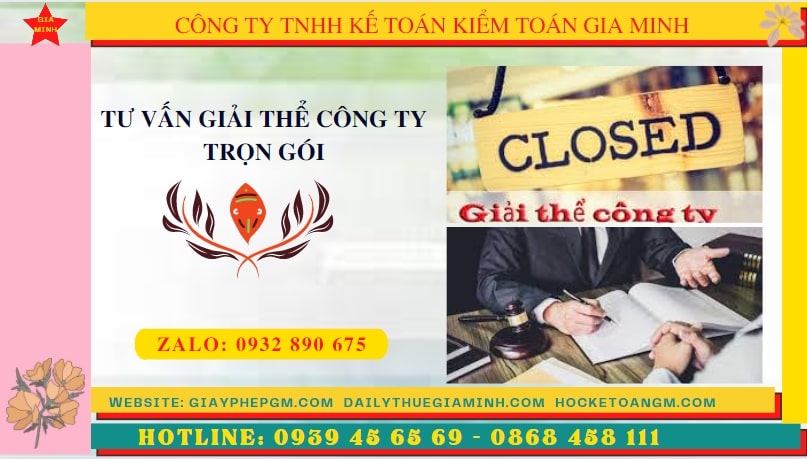 TƯ VẤN GIẢI THỂ CÔNG TY TRỌN GÓI TẠI THÀNH PHỐ HỒ CHÍ MINH 6 Thủ tục giải thể công ty trọn gói uy tín tại Thành Phố Hồ Chí Minh