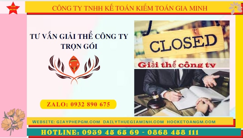 TƯ VẤN GIẢI THỂ CÔNG TY TRỌN GÓI TẠI TT HUẾ 6 Thủ tục giải thể công ty trọn gói uy tín tại TT Huế