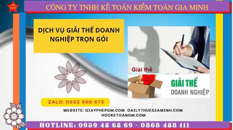 Thủ tục giải thể doanh nghiệp doanh nghiệp trọn gói tại TP Đà Nẵng