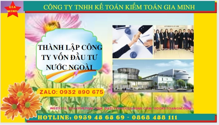 Thủ tục thành lập công ty có vốn đầu tư nước ngoài tại Bến Tre 
