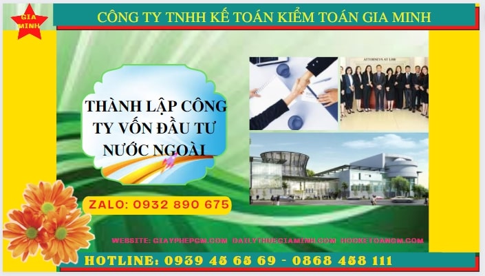 Thành lập công ty vốn đầu tư nước ngoài tại Bình Dương - Hướng dẫn chi tiết 4 Thủ tục thành lập công ty có vốn đầu tư nước ngoài tại Bình Dương