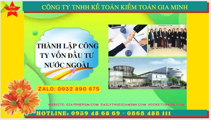 Thủ tục thành lập công ty có vốn đầu tư nước ngoài tại Cao Bằng 
