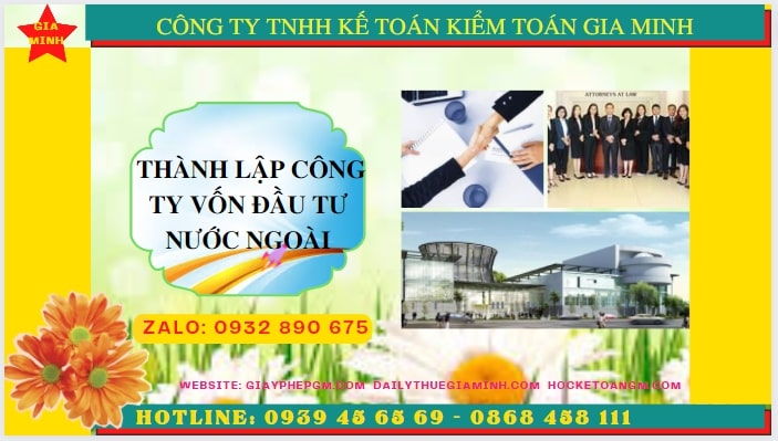 Thành lập công ty vốn đầu tư nước ngoài tại thành phố Đà Nẵng 4 Thủ tục thành lập công ty có vốn đầu tư nước ngoài tại Đà Nẵng