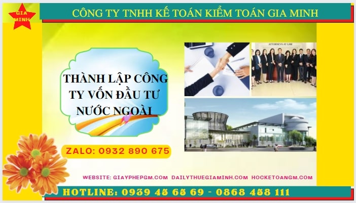 Thủ tục thành lập công ty có vốn đầu tư nước ngoài tại Hải Dương 