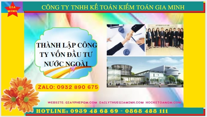 Thủ tục thành lập công ty có vốn đầu tư nước ngoài tại Hưng Yên 