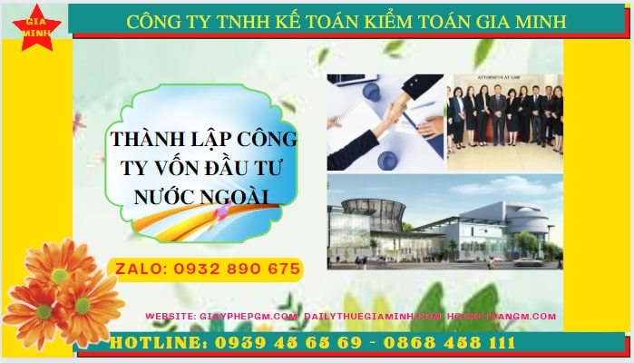 Thủ tục thành lập công ty có vốn đầu tư nước ngoài tại Kiên Giang 