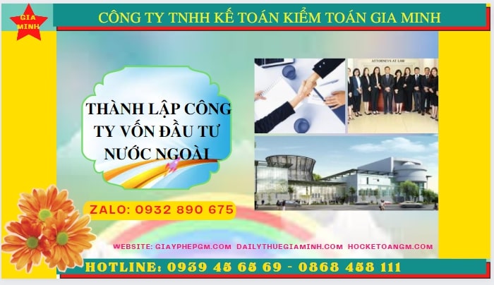 Thủ tục thành lập công ty có vốn đầu tư nước ngoài tại Long An 