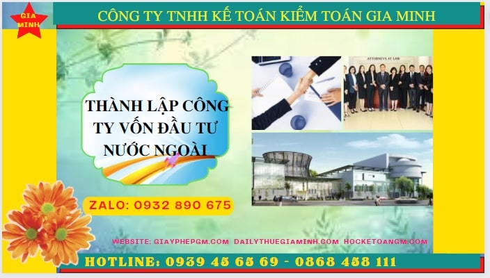 Thủ tục thành lập công ty có vốn đầu tư nước ngoài tại Quảng Nam 