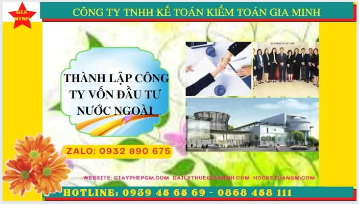 Thủ tục thành lập công ty có vốn đầu tư nước ngoài tại Thành Phố Hưng Yên 