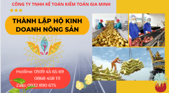 THÀNH LẬP HỘ KINH DOANH NÔNG SẢN 4 Thủ tục xin giấy phép thành lập hộ kinh doanh nông sản
