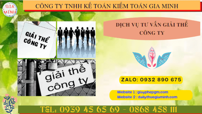 DỊCH VỤ TƯ VẤN GIẢI THỂ CÔNG TY TẠI THÀNH PHỐ HƯNG YÊN 6 Trình tự thủ tục giải thể công ty tại Thành Phố Hưng Yên