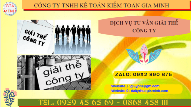 DỊCH VỤ TƯ VẤN GIẢI THỂ CÔNG TY TẠI VĨNH PHÚC 6 Trình tự thủ tục giải thể công ty tại Vĩnh Phúc