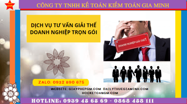 DỊCH VỤ TƯ VẤN GIẢI THỂ DOANH NGHIỆP TRỌN GÓI TẠI THÀNH PHỐ HỒ CHÍ MINH 6 Tư vấn dịch vụ giải thể doanh nghiệp trọn gói tại Thành Phố Hồ Chí Minh