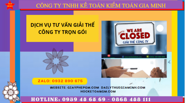 Dịch vụ tư vấn giải thể công ty trọn gói tại Đắk Lắk 6 Tư vấn giải thể công ty trọn gói tại Đắk Lắk