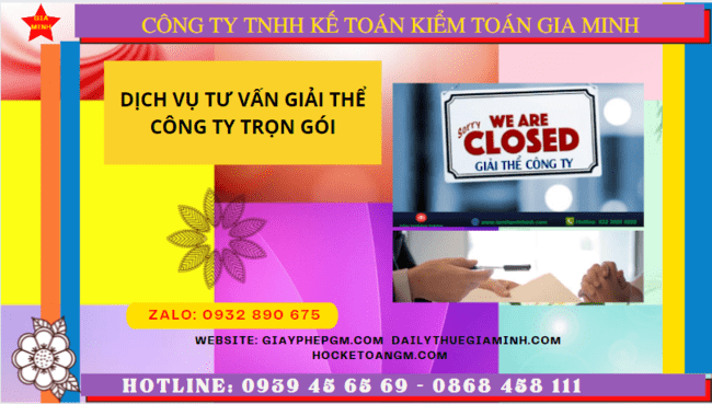 Dịch vụ tư vấn giải thể công ty trọn gói tại quảng nam 6 Tư vấn giải thể công ty trọn gói tại Quảng Nam