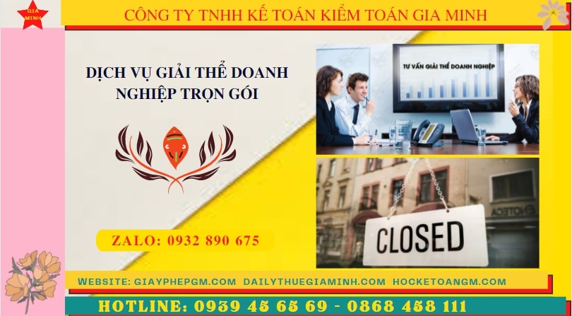 Dịch vụ giải thể doanh nghiệp trọn gói tại cần thơ 4 Tư vấn giải thể doanh nghiệp trọn gói tại Cần Thơ