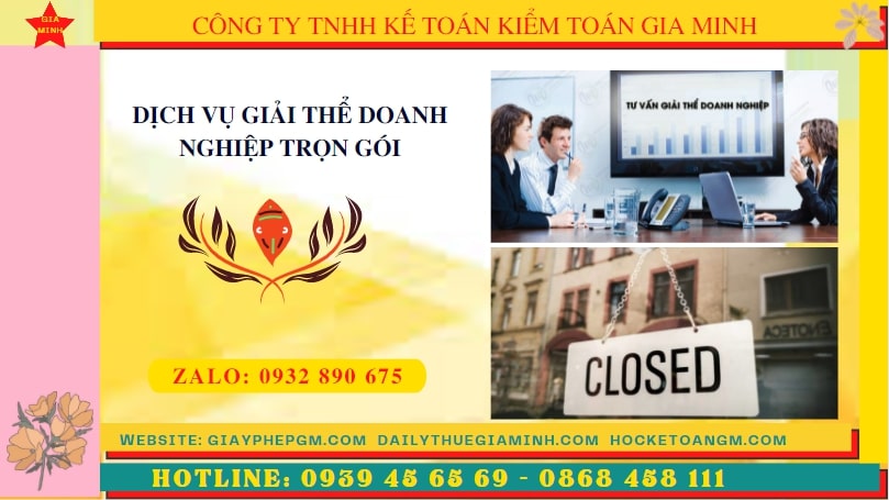 Tư vấn giải thể doanh nghiệp trọn gói tại Lạng Sơn