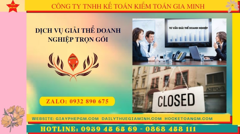 Dịch vụ giải thể doanh nghiệp trọn gói tại Yên Bái 4 Dịch vụ giải thể doanh nghiệp trọn gói tại Yên Bái