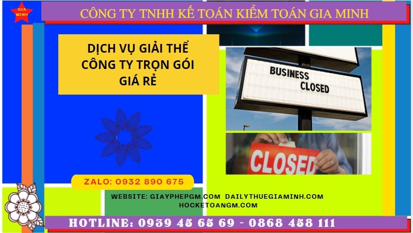 DỊCH VỤ ĐỂ GIẢI THỂ CÔNG TY TRỌN GÓI TẠI QUẢNG BÌNH 4 Tư vấn hướng giải thể công ty trọn gói tại Quảng Bình