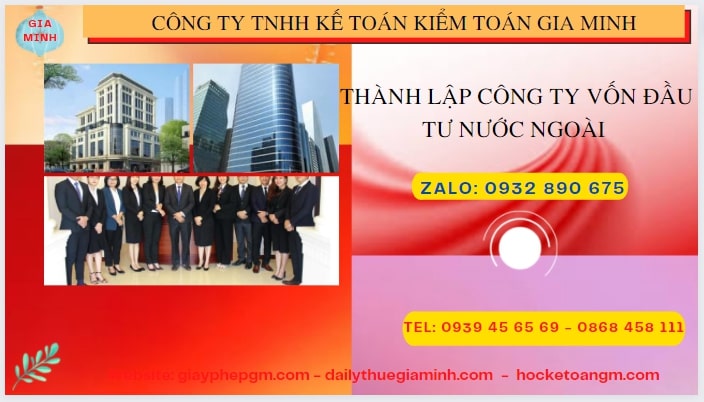 Tư vấn thành lập công ty có vốn đầu tư nước ngoài tại Bến Tre