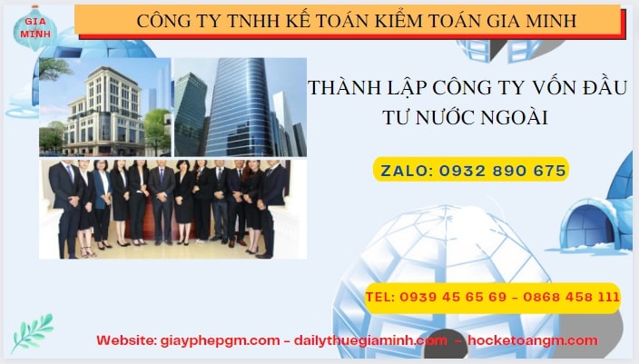 Thành lập công ty vốn đầu tư nước ngoài tại Đồng Tháp – Hướng dẫn chi tiết, nhanh chóng 6 Tư vấn thành lập công ty có vốn đầu tư nước ngoài tại Đồng Tháp