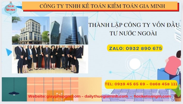Thành lập công ty vốn đầu tư nước ngoài tại Hà Tĩnh – Điều kiện, hồ sơ, chi phí 6 Tư vấn thành lập công ty có vốn đầu tư nước ngoài tại Hà Tĩnh