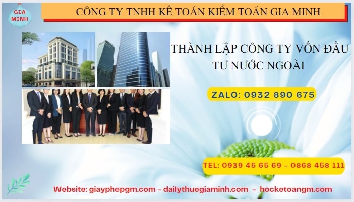 Tư vấn thành lập công ty có vốn đầu tư nước ngoài tại Kiên Giang