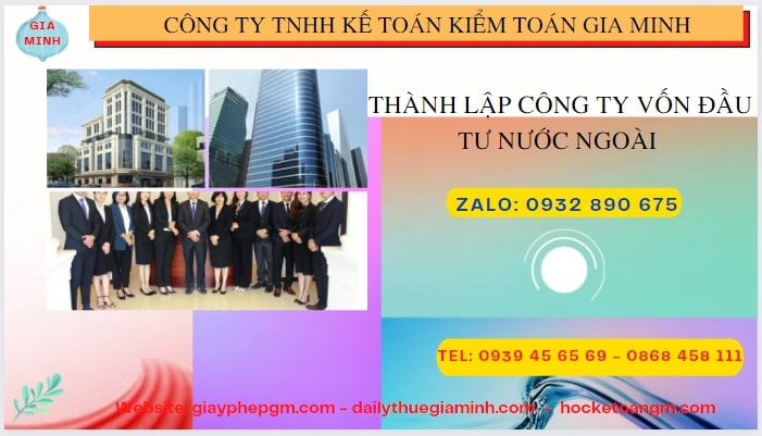 Tư vấn thành lập công ty có vốn đầu tư nước ngoài tại Lâm Đồng
