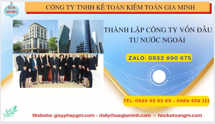 Tư vấn thành lập công ty có vốn đầu tư nước ngoài tại Lạng Sơn