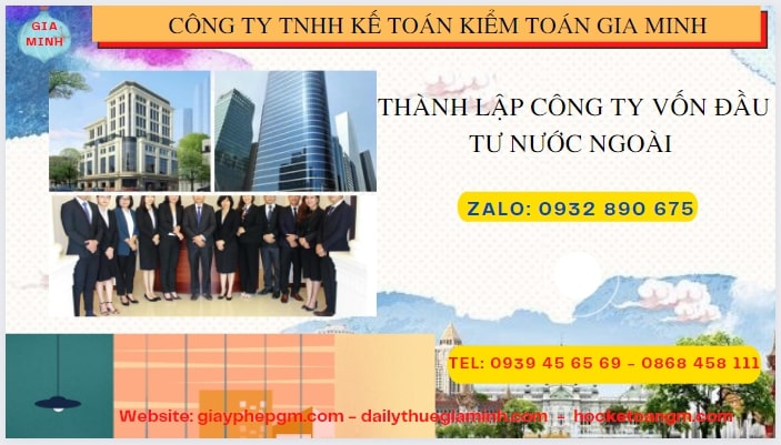 Thành lập công ty vốn đầu tư nước ngoài tại lào cai 6 Tư vấn thành lập công ty có vốn đầu tư nước ngoài tại Lào Cai