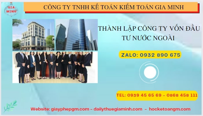 Thành lập công ty FDI tại Ninh Bình – Hướng dẫn thủ tục, hồ sơ và chi phí 2025 6 Tư vấn thành lập công ty có vốn đầu tư nước ngoài tại Ninh Bình