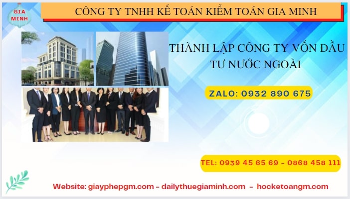 Tư vấn thành lập công ty có vốn đầu tư nước ngoài tại Thanh Hóa