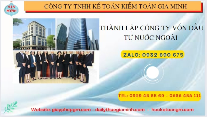 Tư vấn thành lập công ty có vốn đầu tư nước ngoài tại Thành Phố Cần Thơ