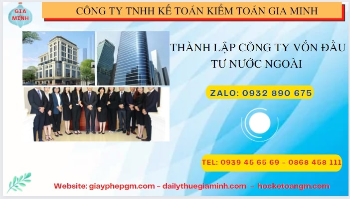 Thủ tục trọn gói thành lập công ty vốn đầu tư nước ngoài tại Thừa Thiên Huế – Nhanh chóng, uy tín, hợp pháp 16 Tư vấn thành lập công ty có vốn đầu tư nước ngoài tại Thừa Thiên Huế