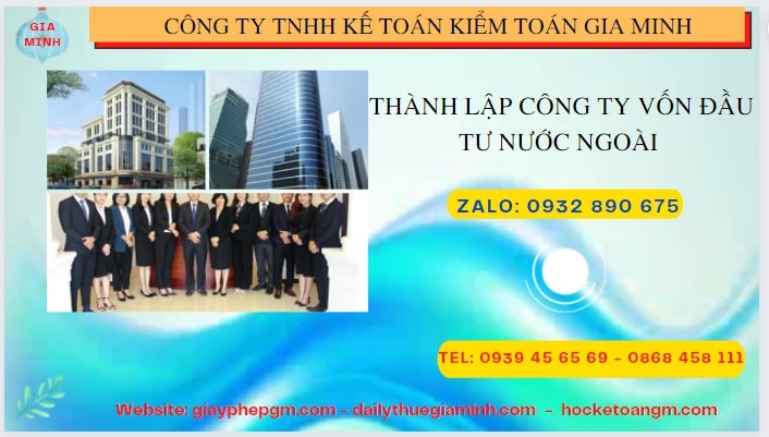 THÀNH LẬP CÔNG TY VỐN ĐẦU TƯ NƯỚC NGOÀI TẠI TP HẢI PHÒNG 6 Tư vấn thành lập công ty có vốn đầu tư nước ngoài tại TP Hải Phòng