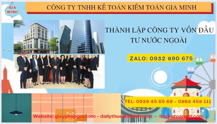 Tư vấn thành lập công ty có vốn đầu tư nước ngoài tại TT Huế
