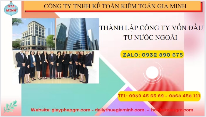 Tư vấn thành lập công ty có vốn đầu tư nước ngoài tại Vũng Tàu