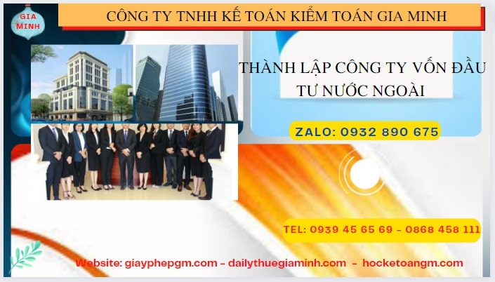 Tư vấn thành lập công ty có vốn đầu tư nước ngoài tại Yên Bái