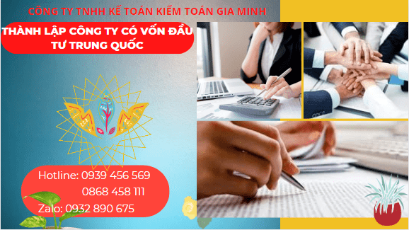 Thành lập công ty có vốn đầu tư Trung Quốc tại Việt Nam
