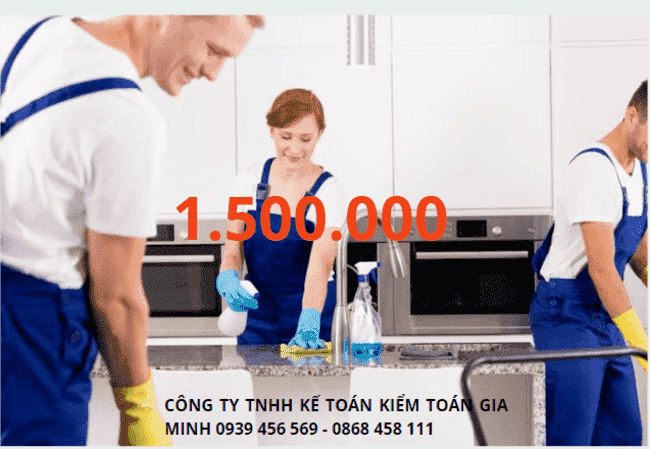 Chi phí trọn gói thành lập công ty giúp việc theo giờ